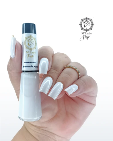 ESMALTE M LADY POP COR BRANCA DE NEVE
